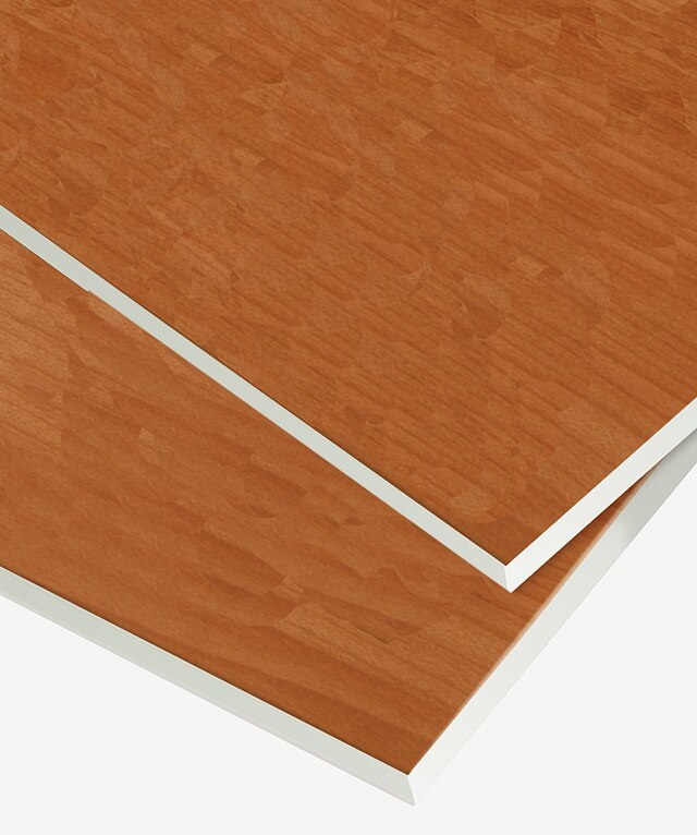 Caja techo registrable DECOR Castaño 600 x 600mm | Web perfiles y placas