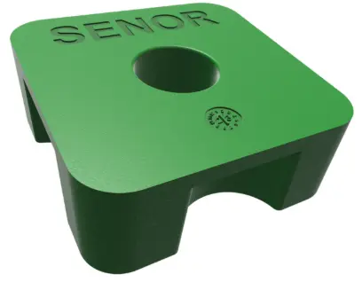 [SEN-TS80V150] AMORTIGUADOR SUELO TS-80 150k verde (50 uds)